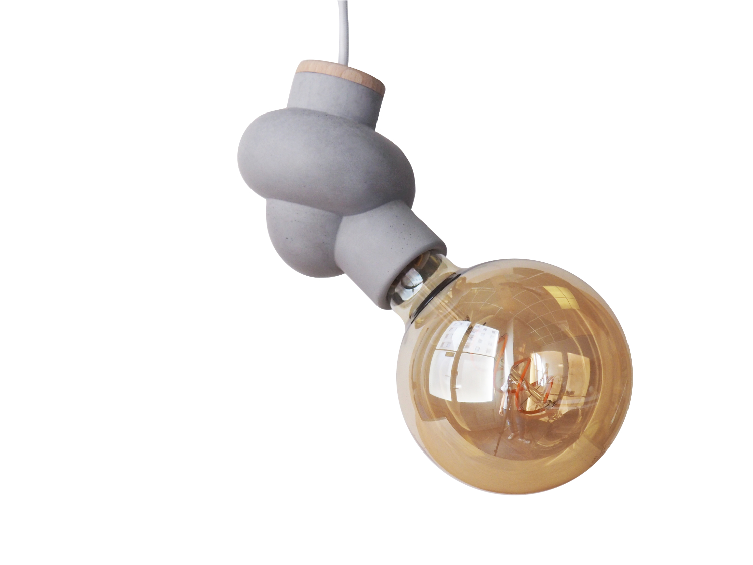 Lampe suspension béton - NŒUD, GONE'S
