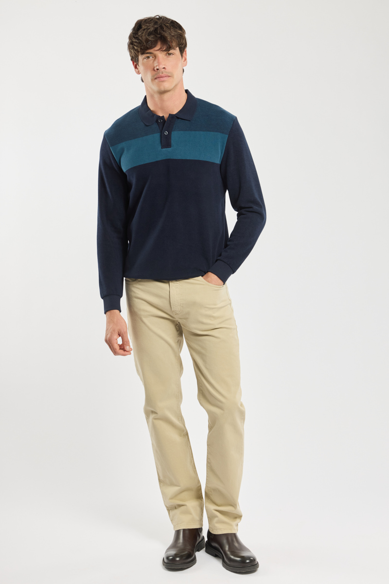 Pantalon 5 poches confort Taquet, ARMOR-LUX