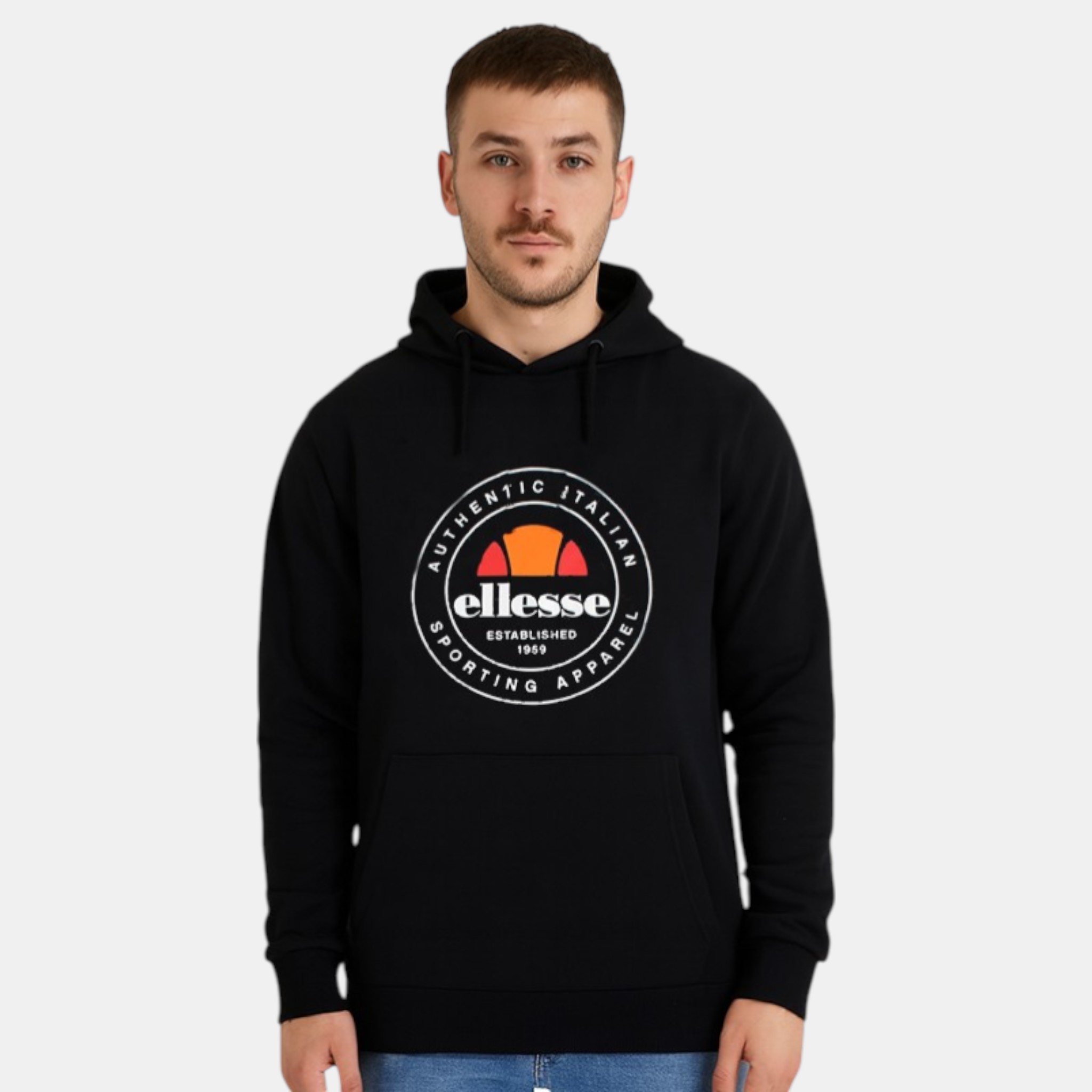 Sweat à capuche imprimé, manches longues COCOONING, ELLESSE
