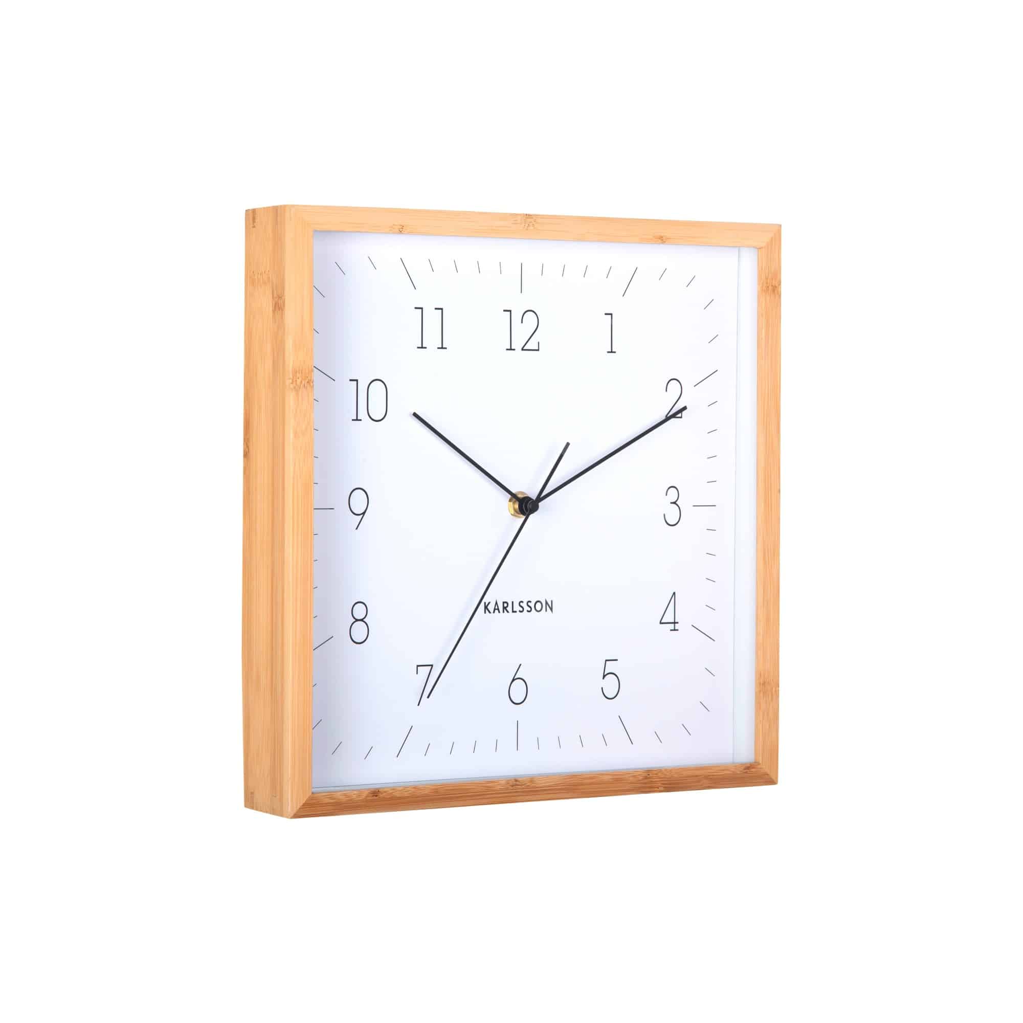 Horloge Murale Aluminium GRATO CUADRADO, KARLSSON