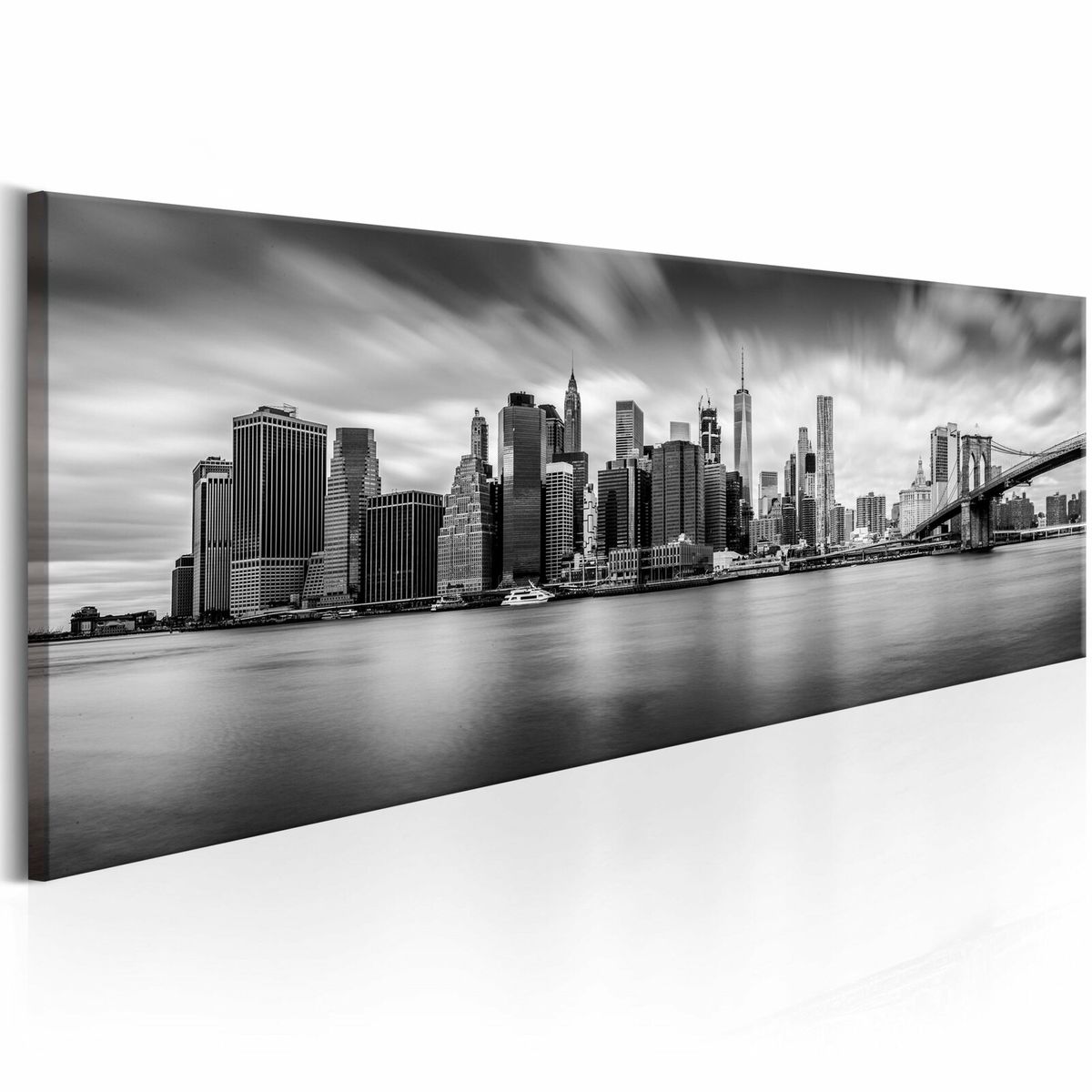 Tableau ville l gante de new york Couleur noir blanc Artgeist