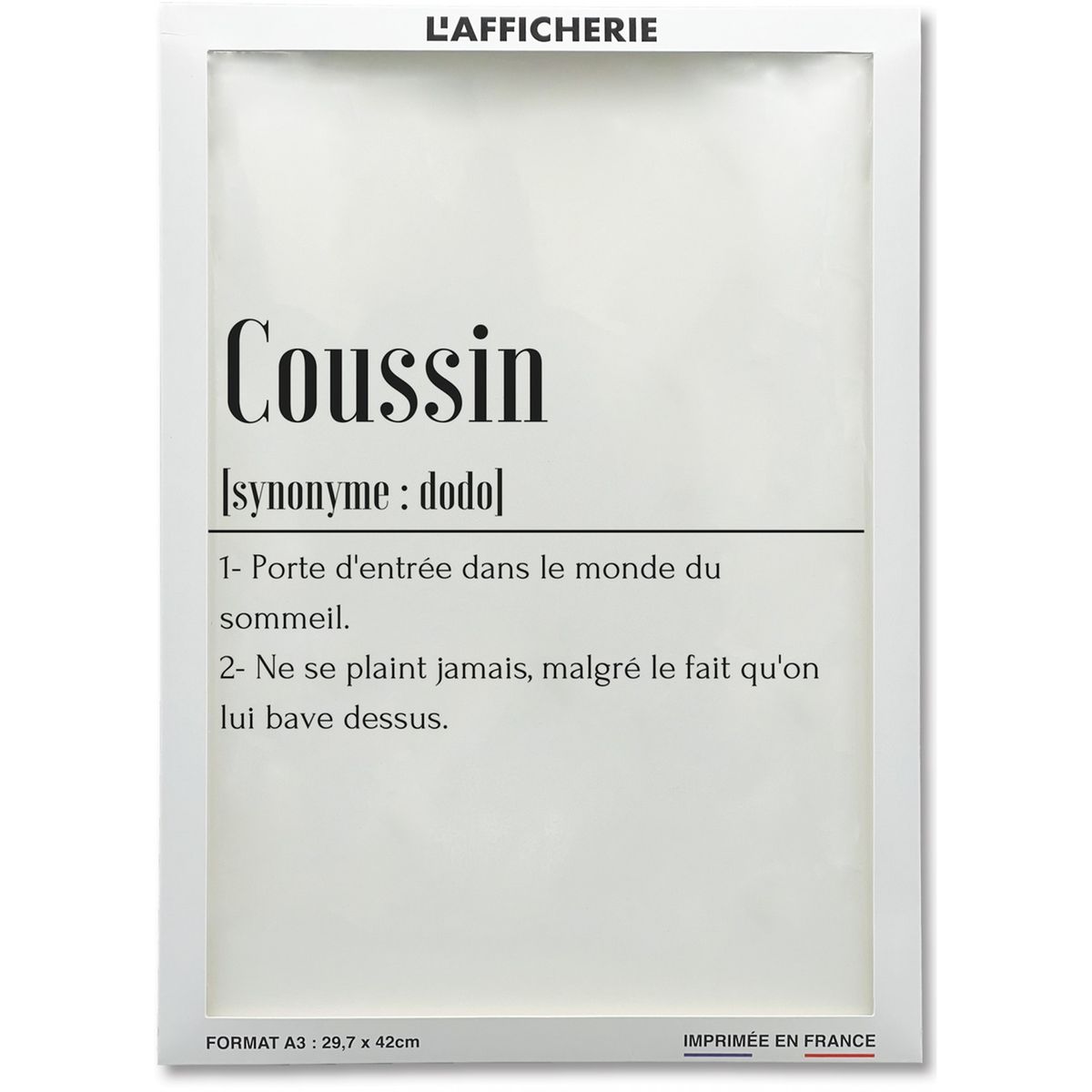 Coussin Déco Définition Grands-Parents | L’Afficherie