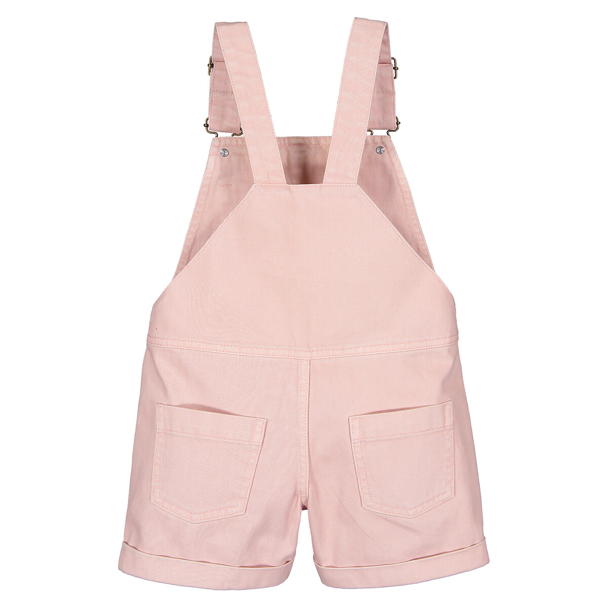 Denim dungarees, 3-12 years pink La 