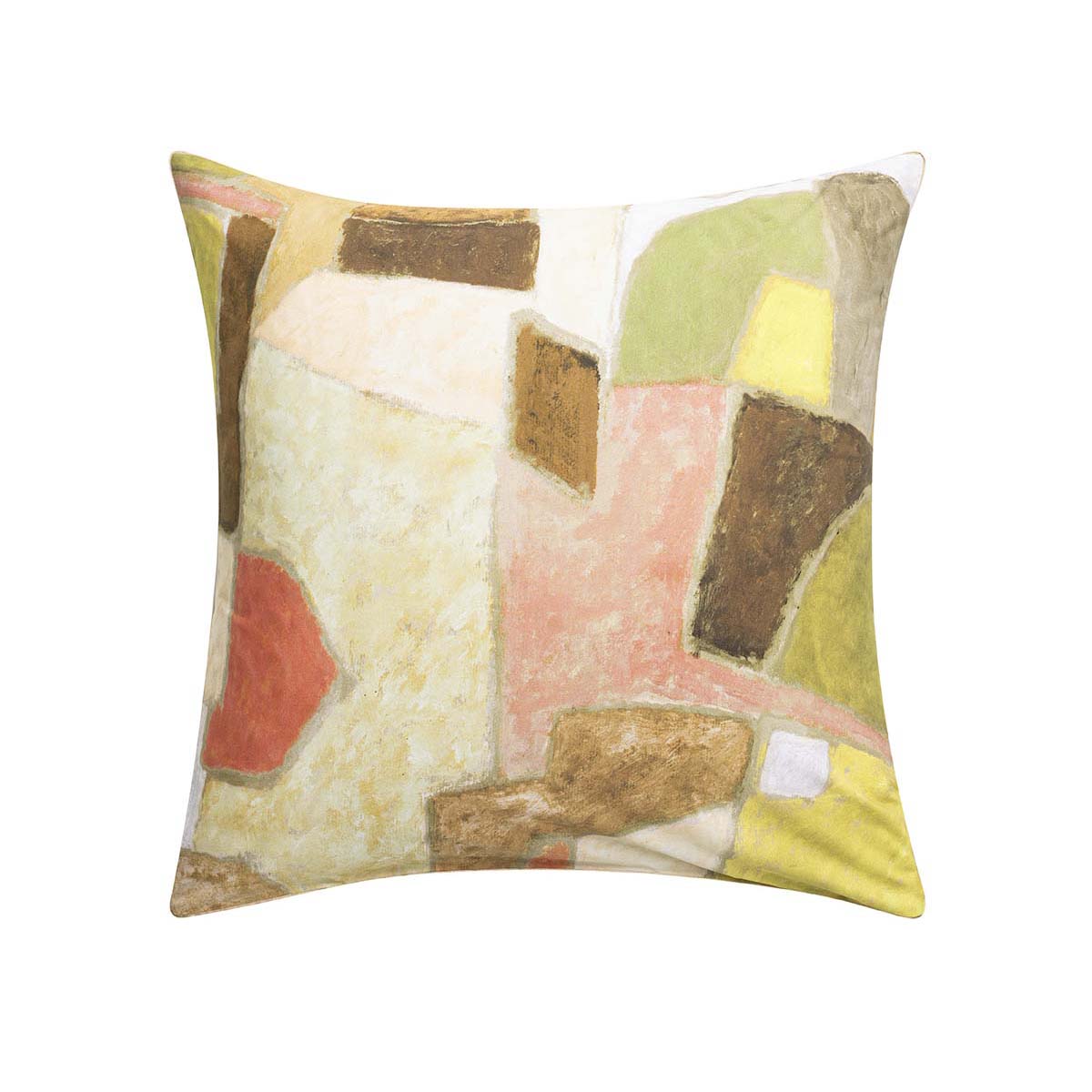 Taie d'oreiller imprimée en percale de coton, CLAY COLLAGE, DESIGNERS GUILD