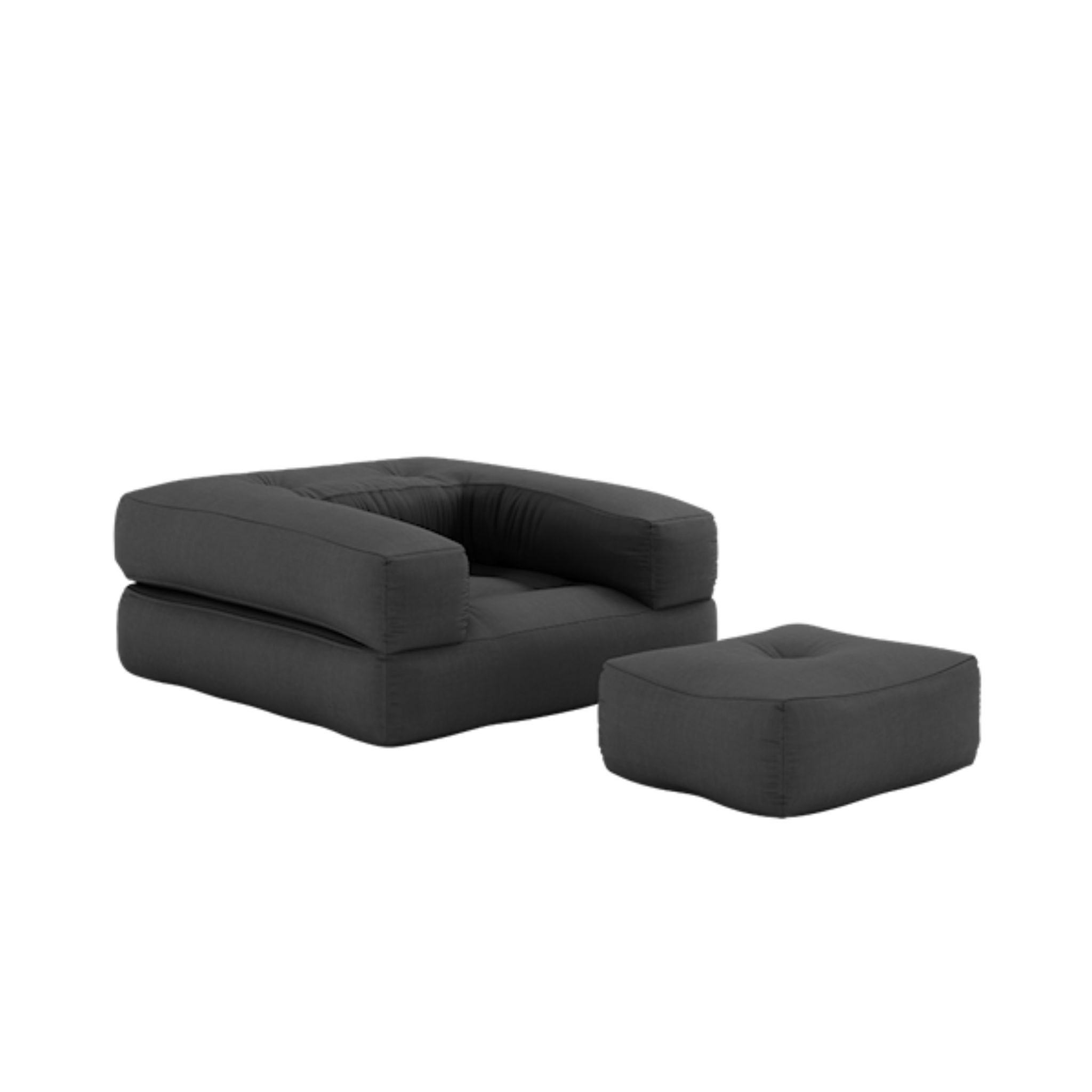 Matelas futon et pouf 2 en 1 CUBE, KARUP DESIGN