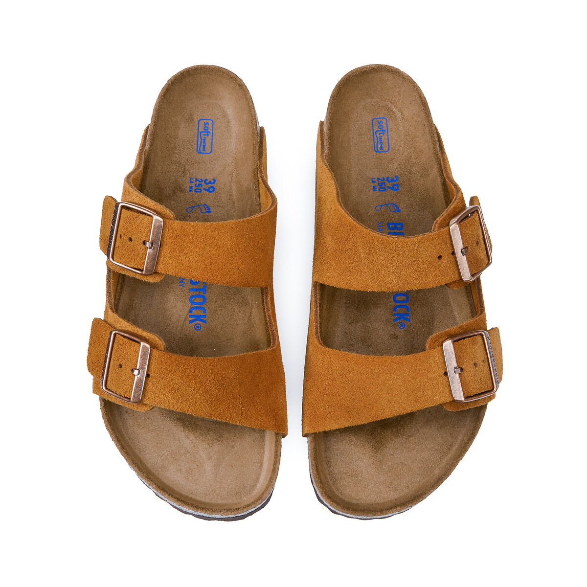 Birkenstock Arizona SFB, Mink Suede Leather