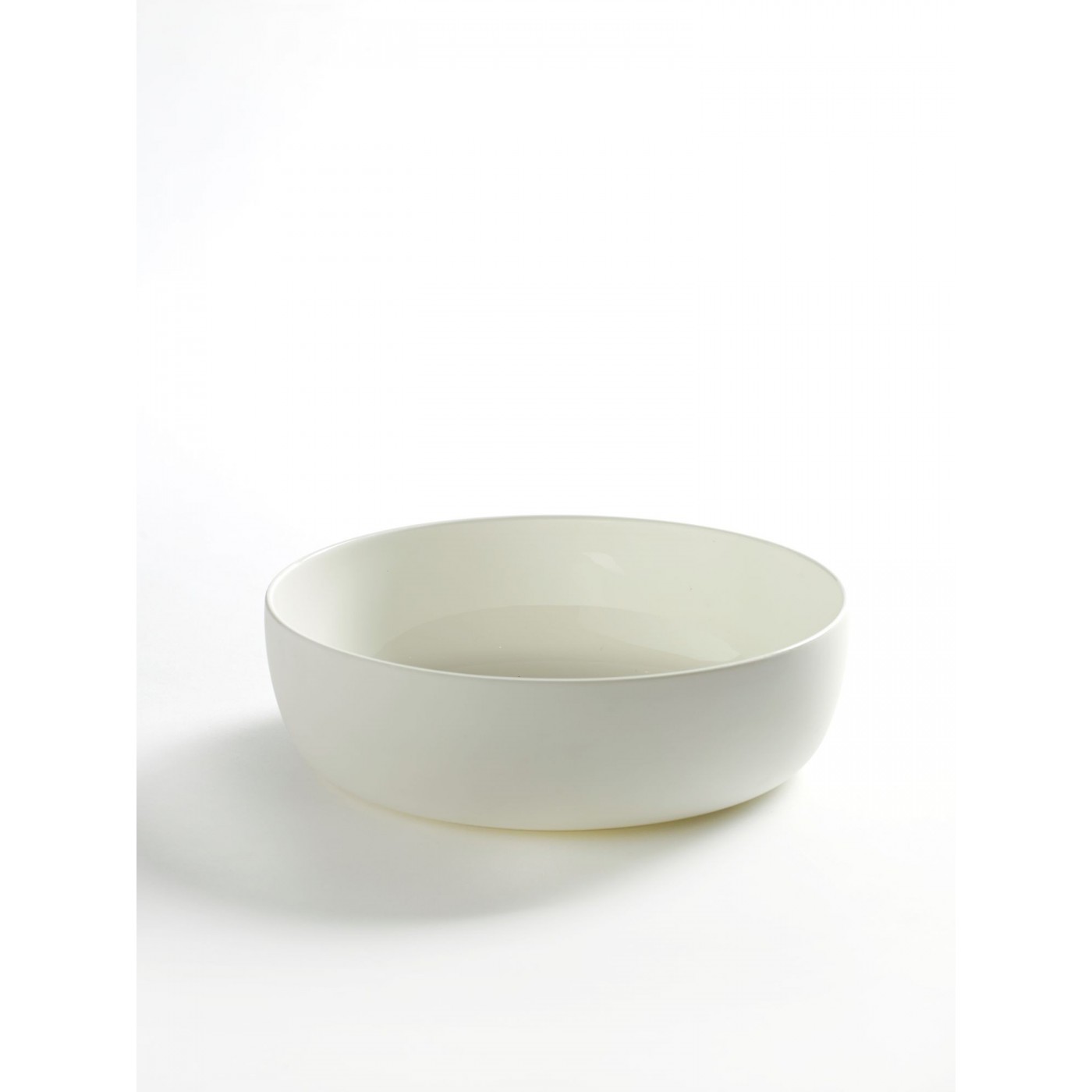 Bol Saladier Bas Blanc L Diam 20 Base, SERAX