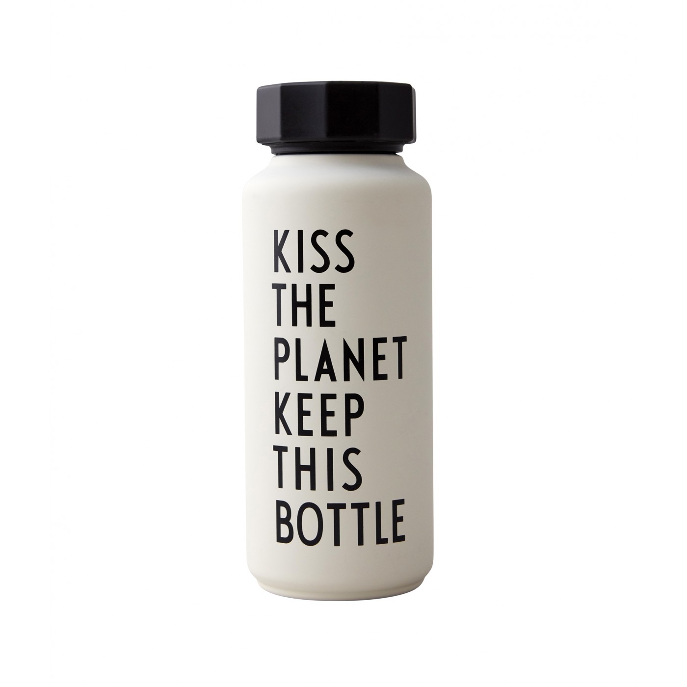 Bouteille Thermos Blanche Kiss 0,5 Litre, DESIGN LETTERS