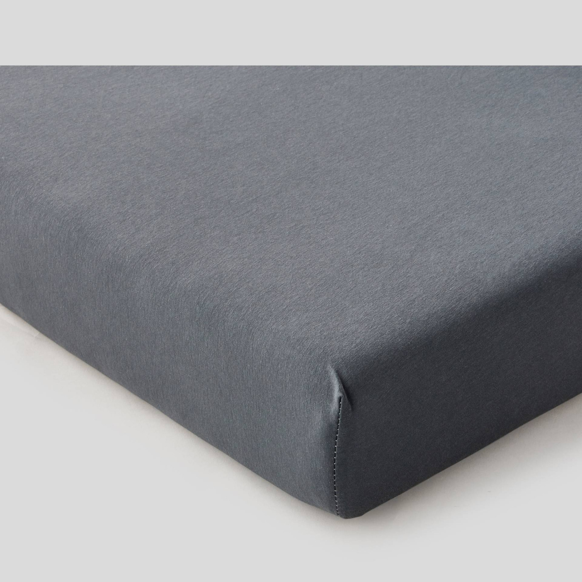 Drap housse, jersey en coton BIO, certifi�� OEKO-TEX GOTS, MONOPRIX