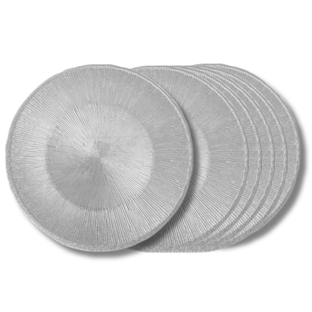 Assiette à dessert Glitter  21 cm (lot de 6) - GLITTER, TABLE PASSION