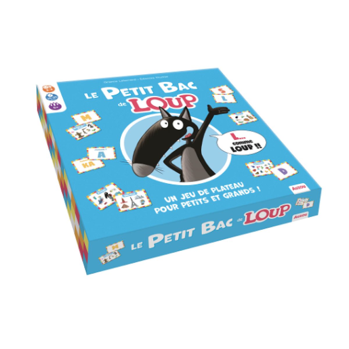 jeu du petit bac - le loup, EDITIONS AUZOU