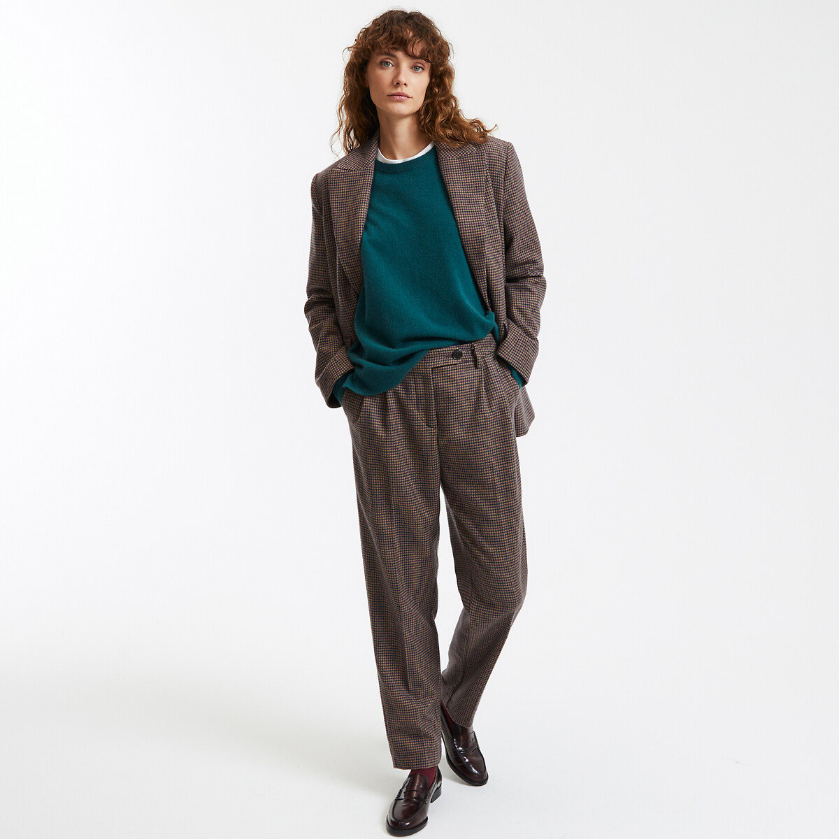 【sample】Graphpaper wool check trousers 2 collectif-gerilynn-prince-of-