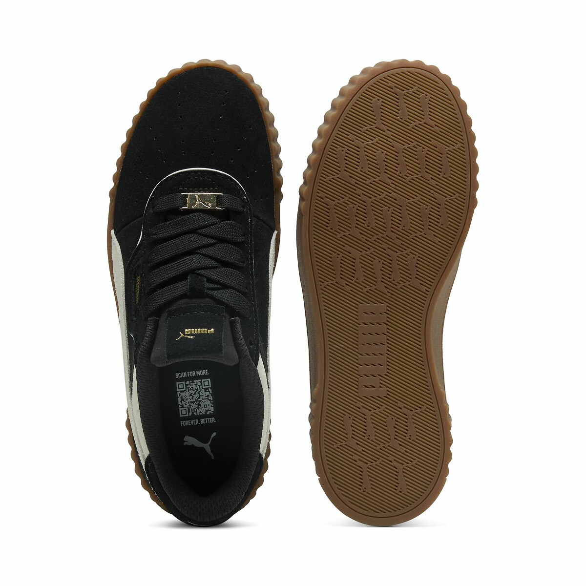 PUMA Zapatillas de piel Carina 3.0 Luxe — photo 3