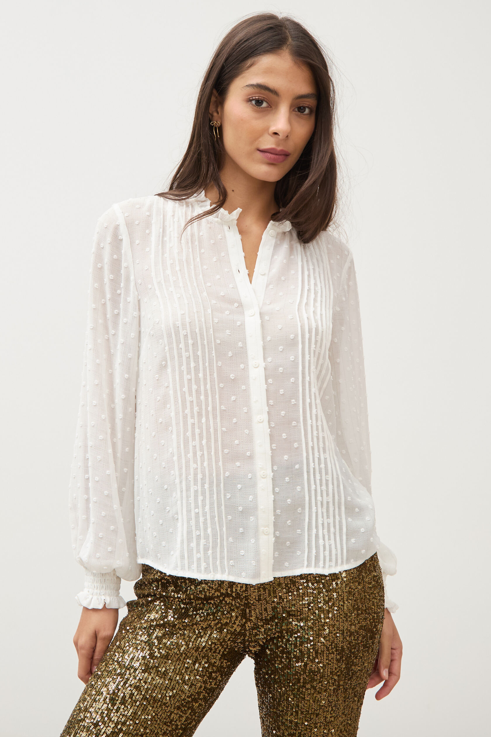 Chemise droite manches longues, BONOBO