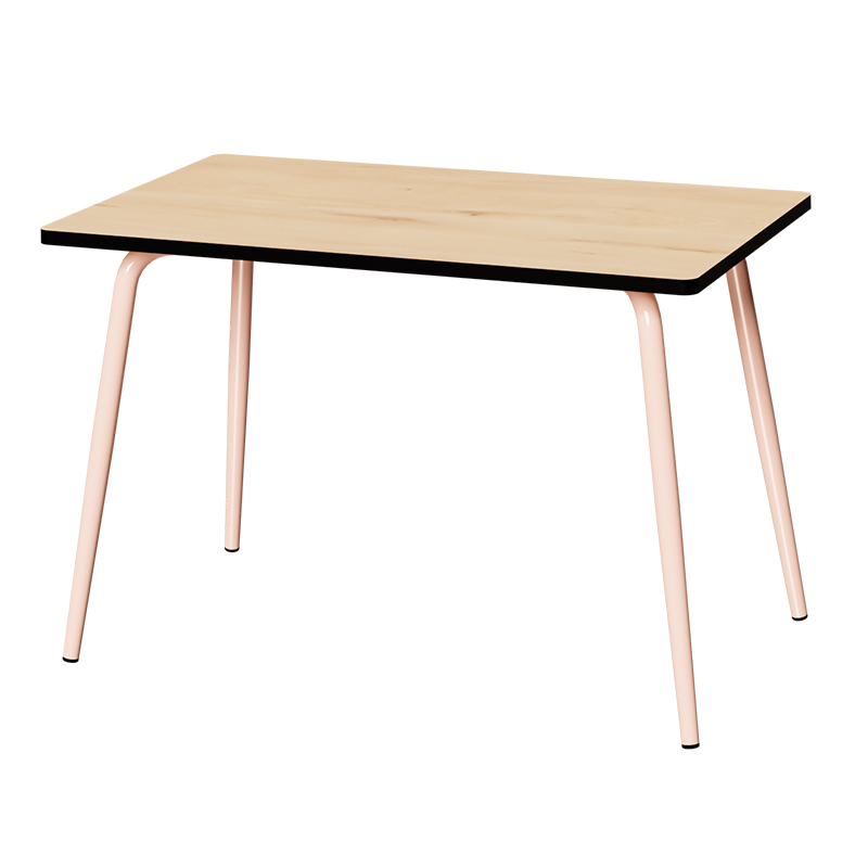 Table à manger rectangulaire style rétro VERA, LES GAMBETTES