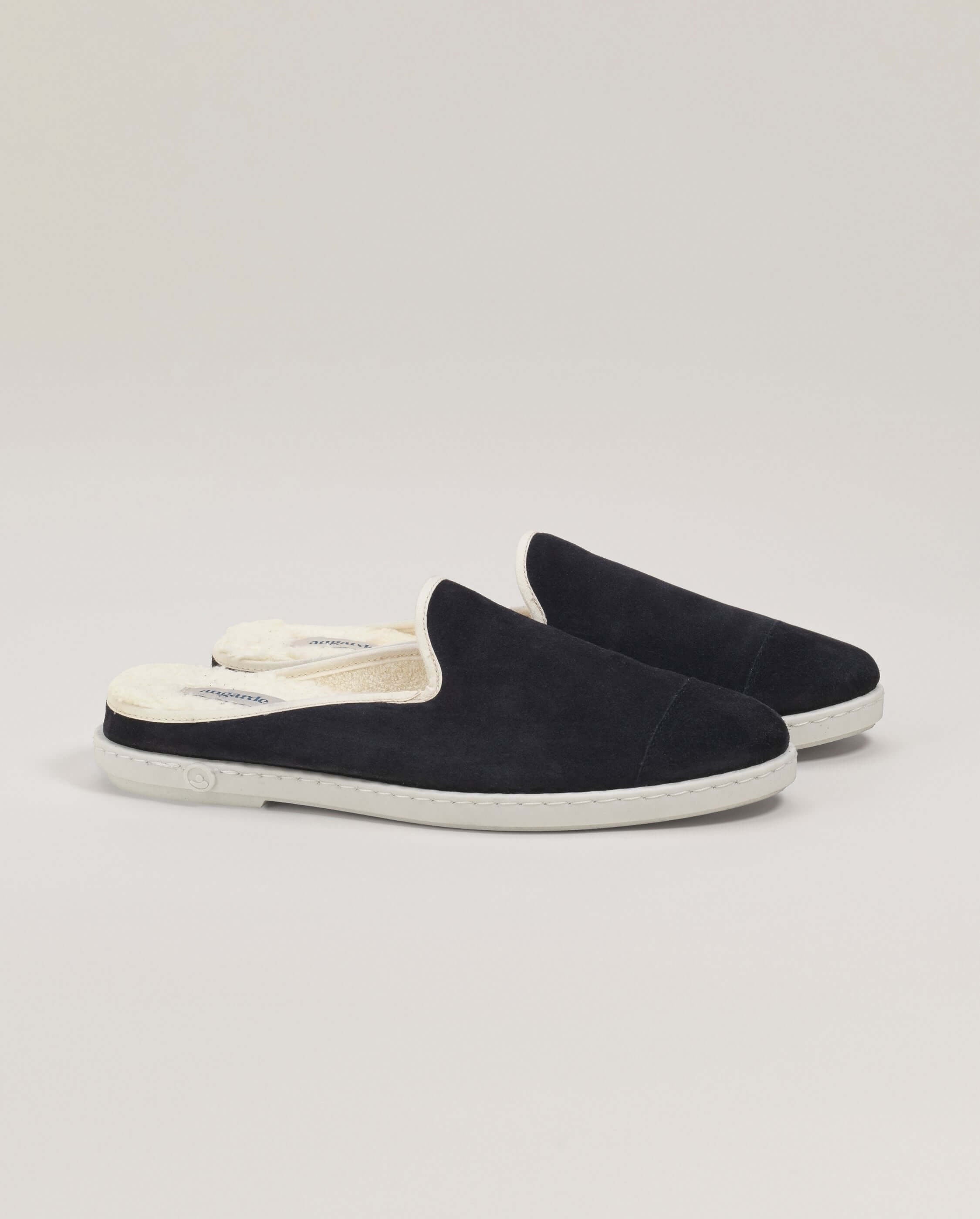 Mules en cuir italien, ANGARDE