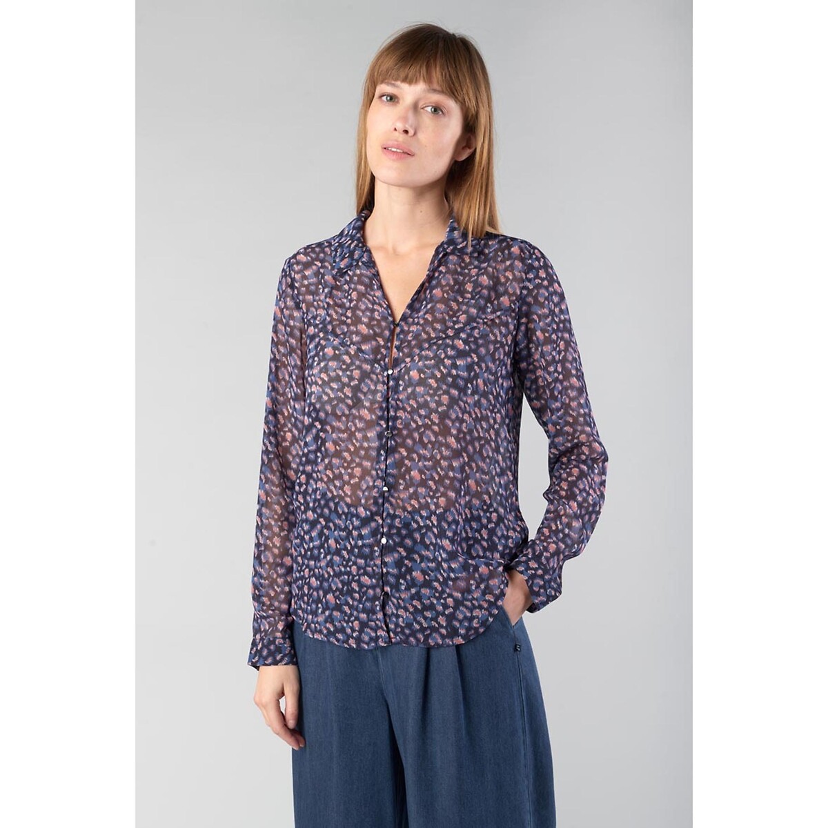 Le Temps Des Cerises - Pull Femme à Manches Longues, 50% Acrylique 50% Métallique
