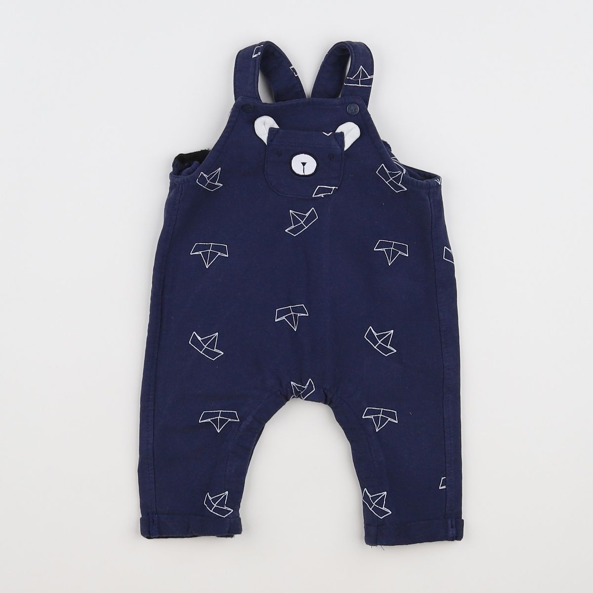 Salopette Bébé Vert Baudet - Mila Blue - Taille 12-18 Mois - 100% Coton - Occasion Parfaite