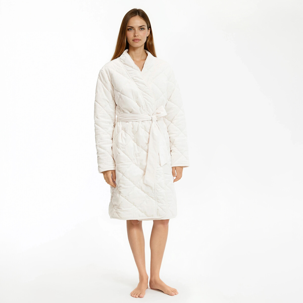 Quilted Velour Lounge Jacket, ANNE WEYBURN