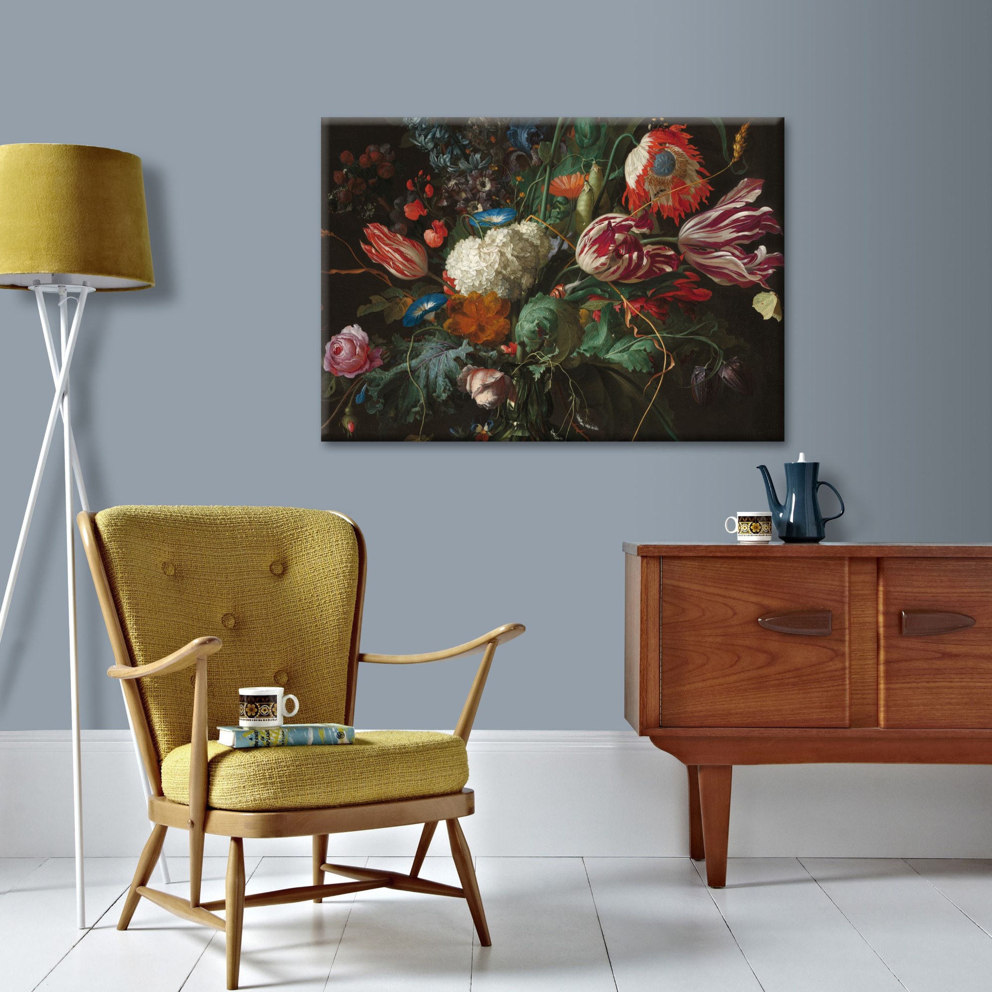 Toile imprimée Explosion florale, ART FOR THE HOME