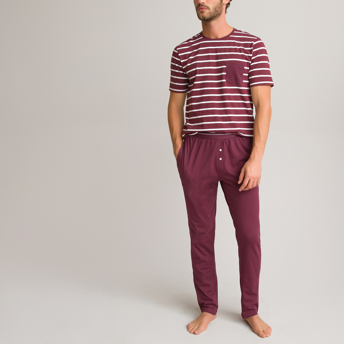 La Redoute Homme Vêtements Sous-vêtements vêtements de nuit Pyjamas Pyjama manches courtes 