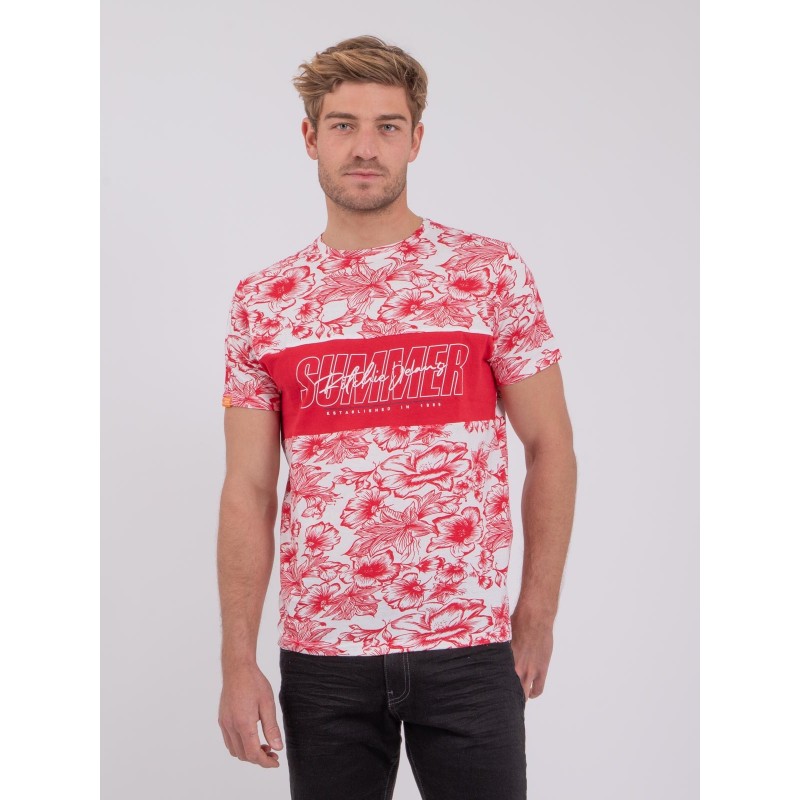 T-shirt Manches Courtes Col Rond Pur Coton Noliba, RITCHIE