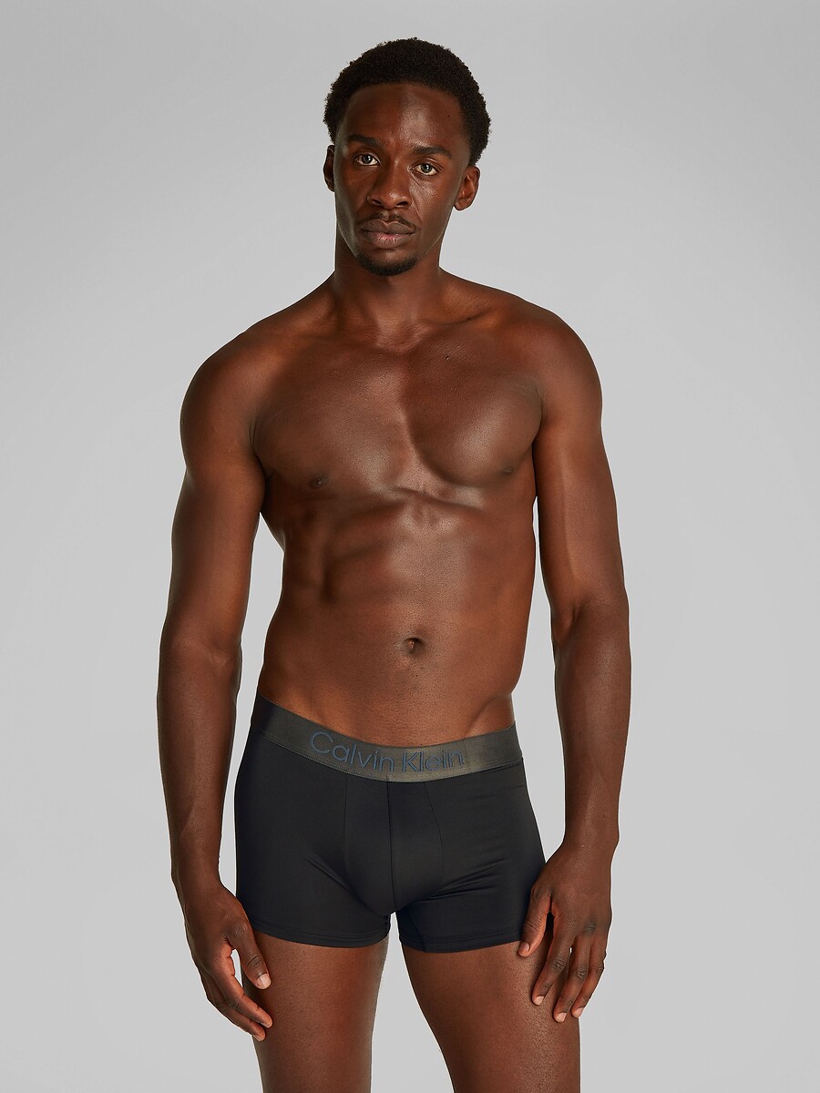 Lot de 3 boxers unis microfibre, CALVIN KLEIN UNDERWEAR