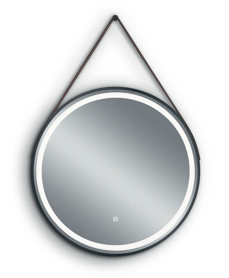 Miroir design en métal rond, FINE, BOITE A DESIGN