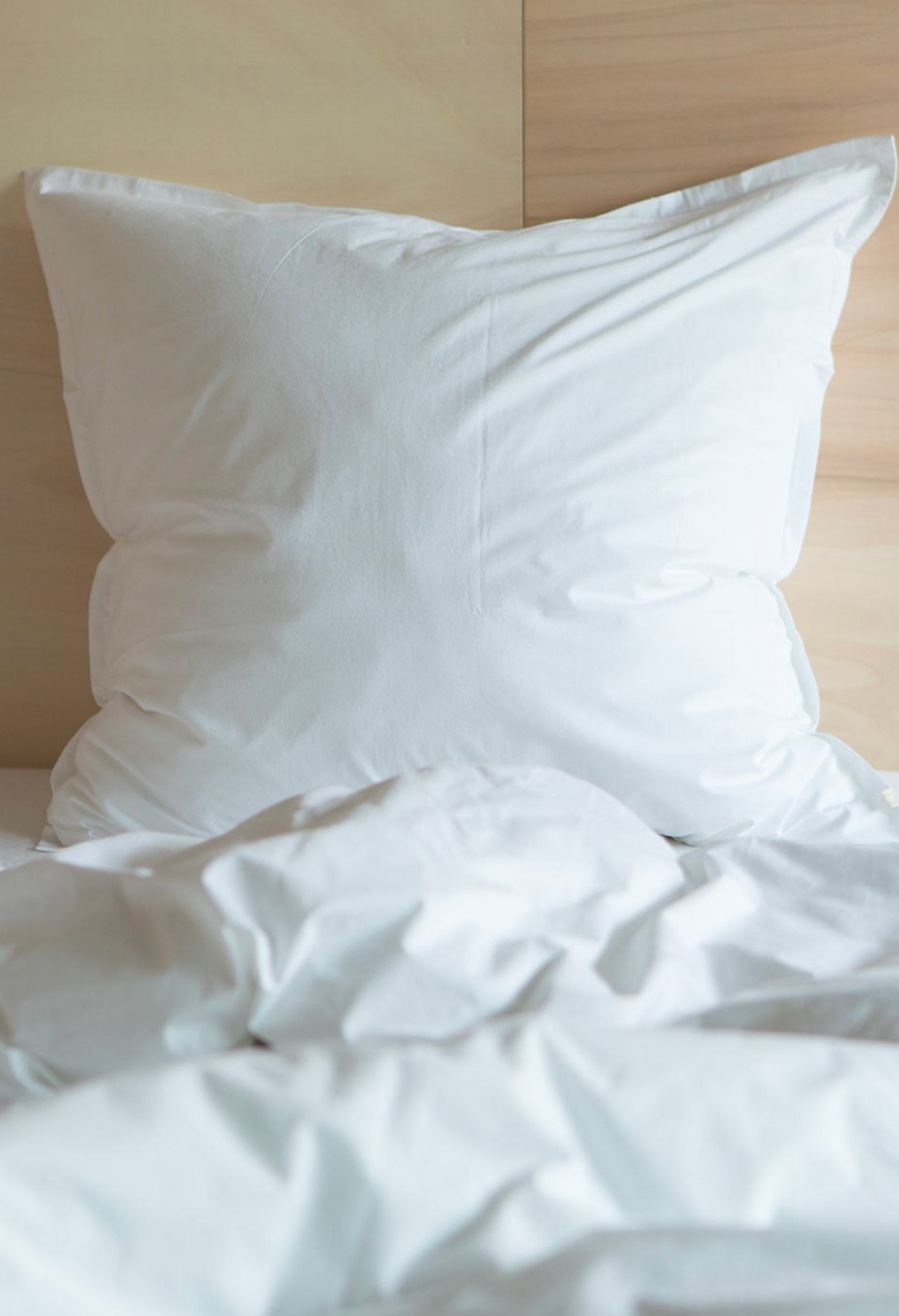 Housse de couette en coton lavé uni fermeture boutons, Les Essentiels, GABRIELLE PARIS
