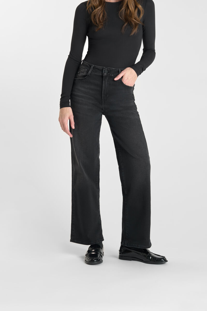 Jeans loose, large pulp wide leg , 7/8ème, LE TEMPS DES CERISES