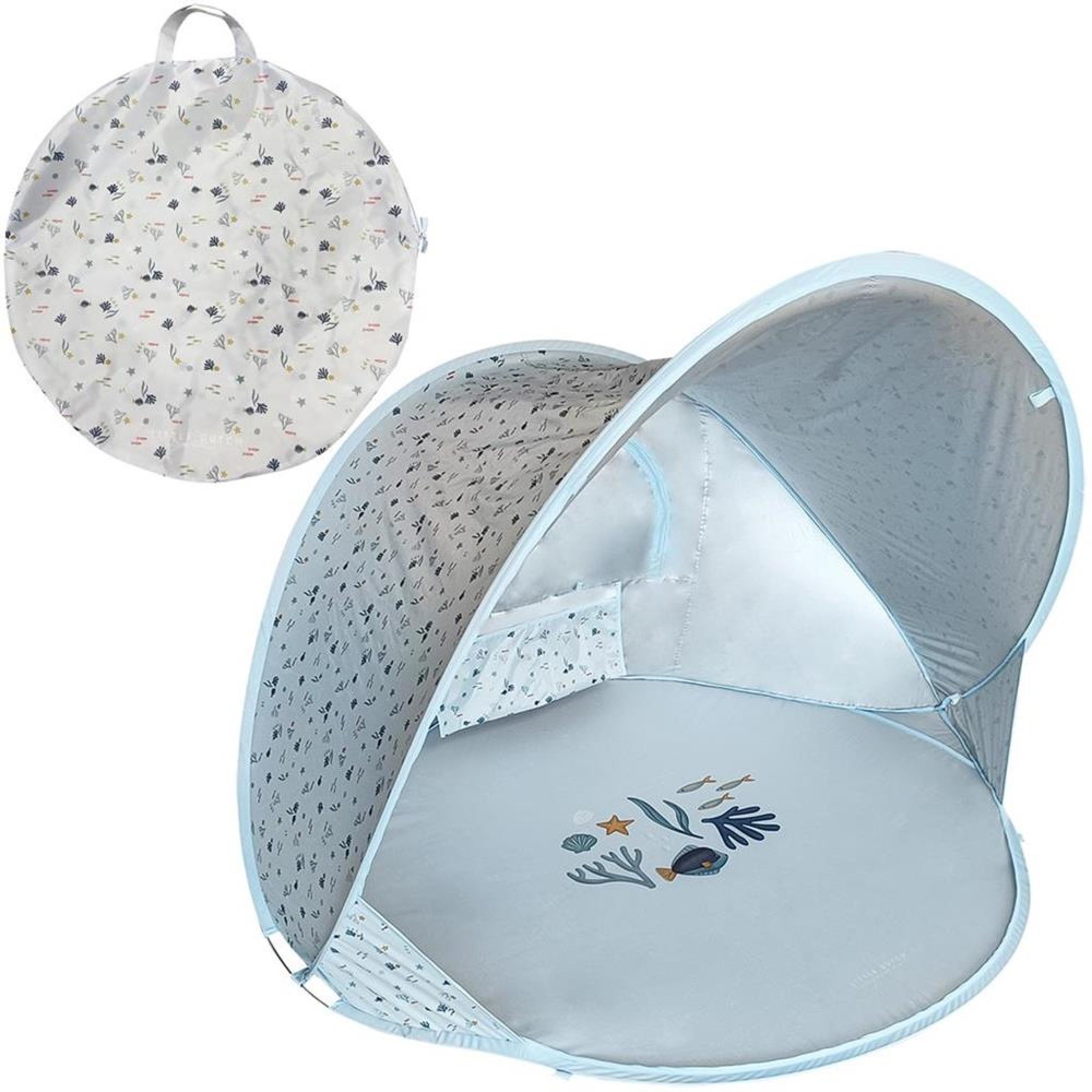 Tente de plage pour enfant Ocean dreams blue, LITTLE DUTCH