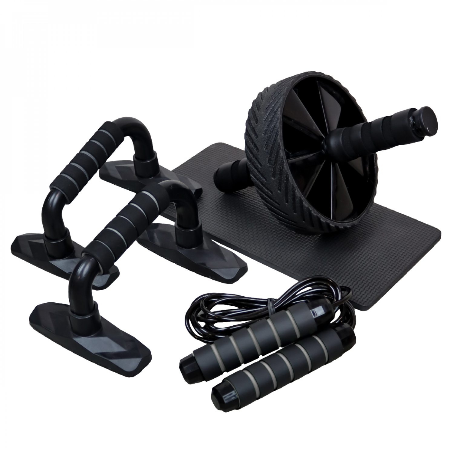 Kit, ensemble d'entrainement fitness et musculation - 4 pièces, VIVEZEN