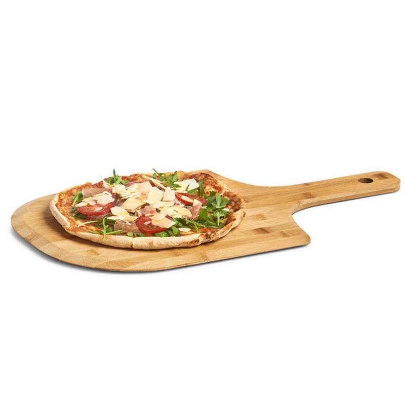 Planche de service à pizza bois bambou, ZELLER PRESENT