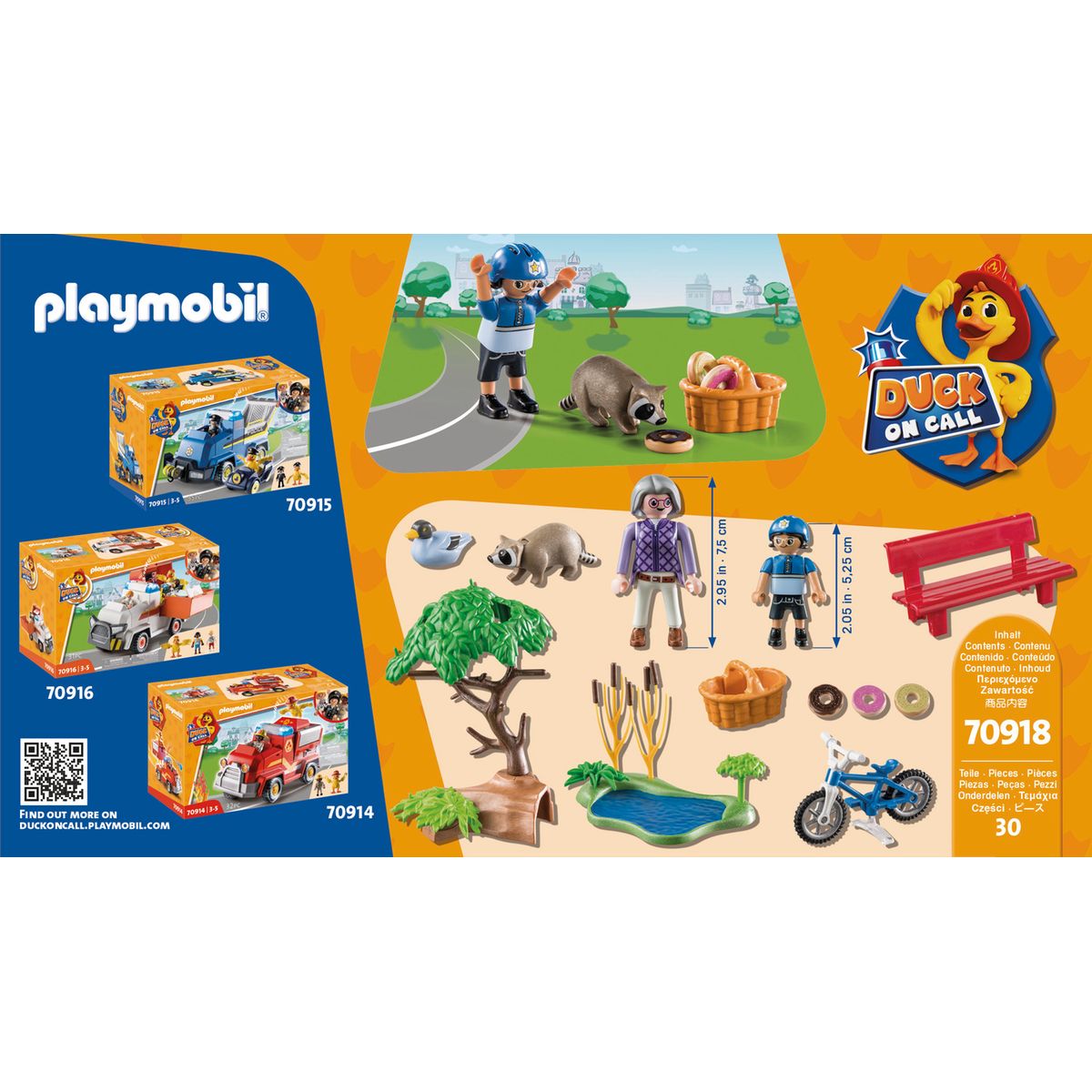 Playmobil - 70919 - Duck on Call - Secouriste et pilote
