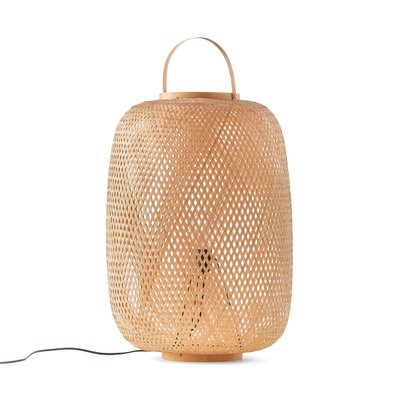 Lámpara de mesa de bambú tejido H70 cm, Katia LA REDOUTE INTERIEURS