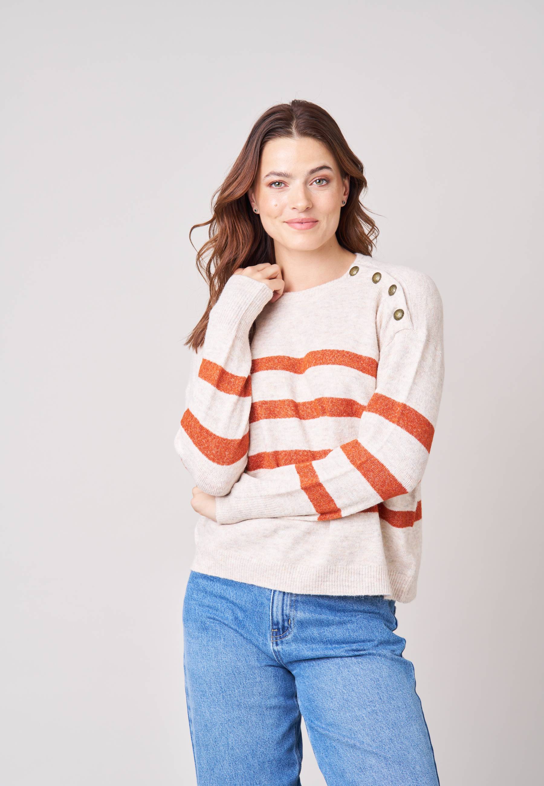 Pull femme rayé FRANCINE, DEELUXE