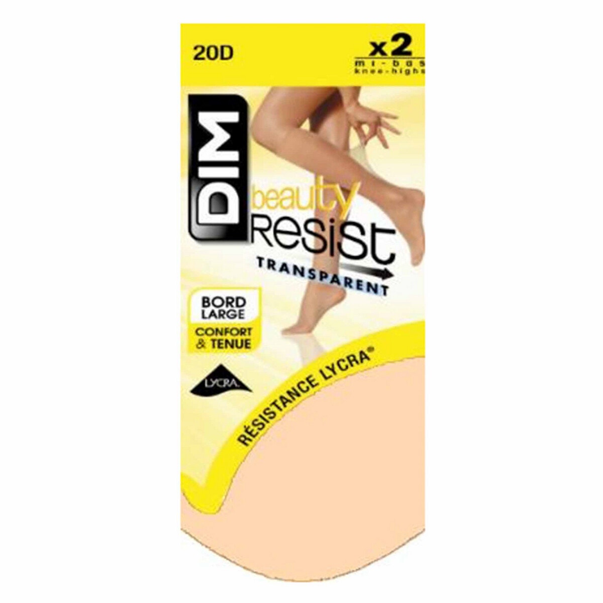 Livraison à domicile Dim Mi Chaussettes Modal Blanches x2, Taille