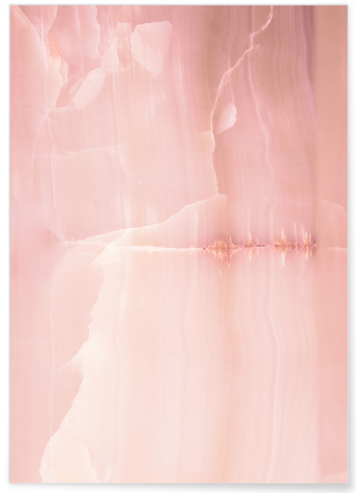 Poster Marbre Rose, L'AFFICHERIE