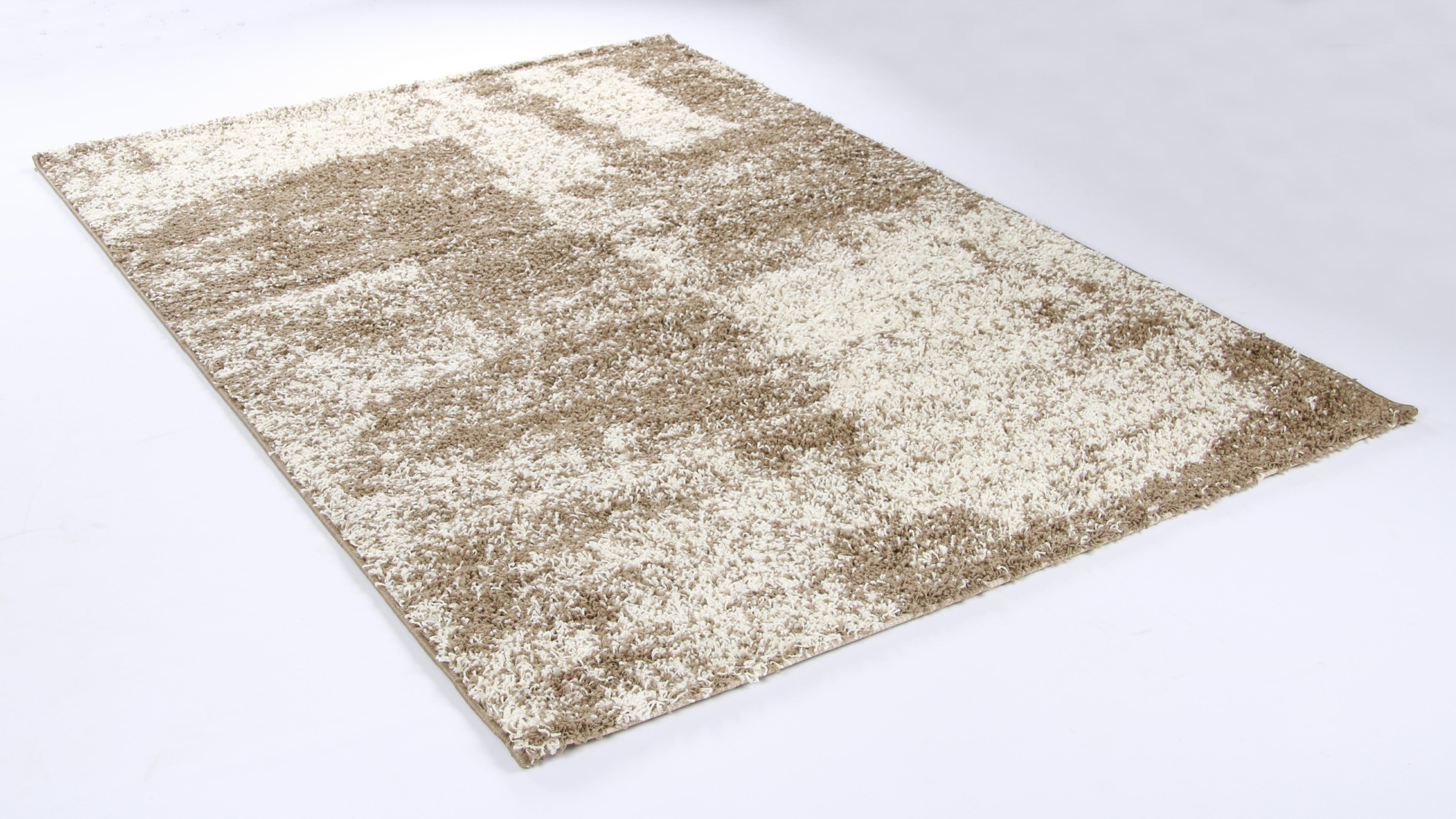 Tapis salon Power Shag tissé épais doux, THEKO