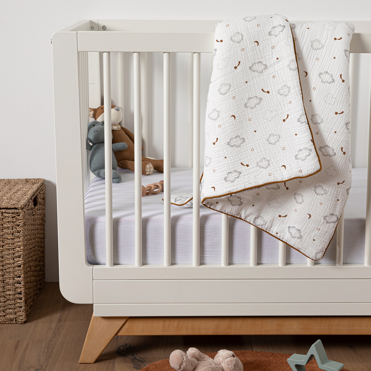 LA REDOUTE INTERIEURS Katoenen gaas babydeken, Nieva