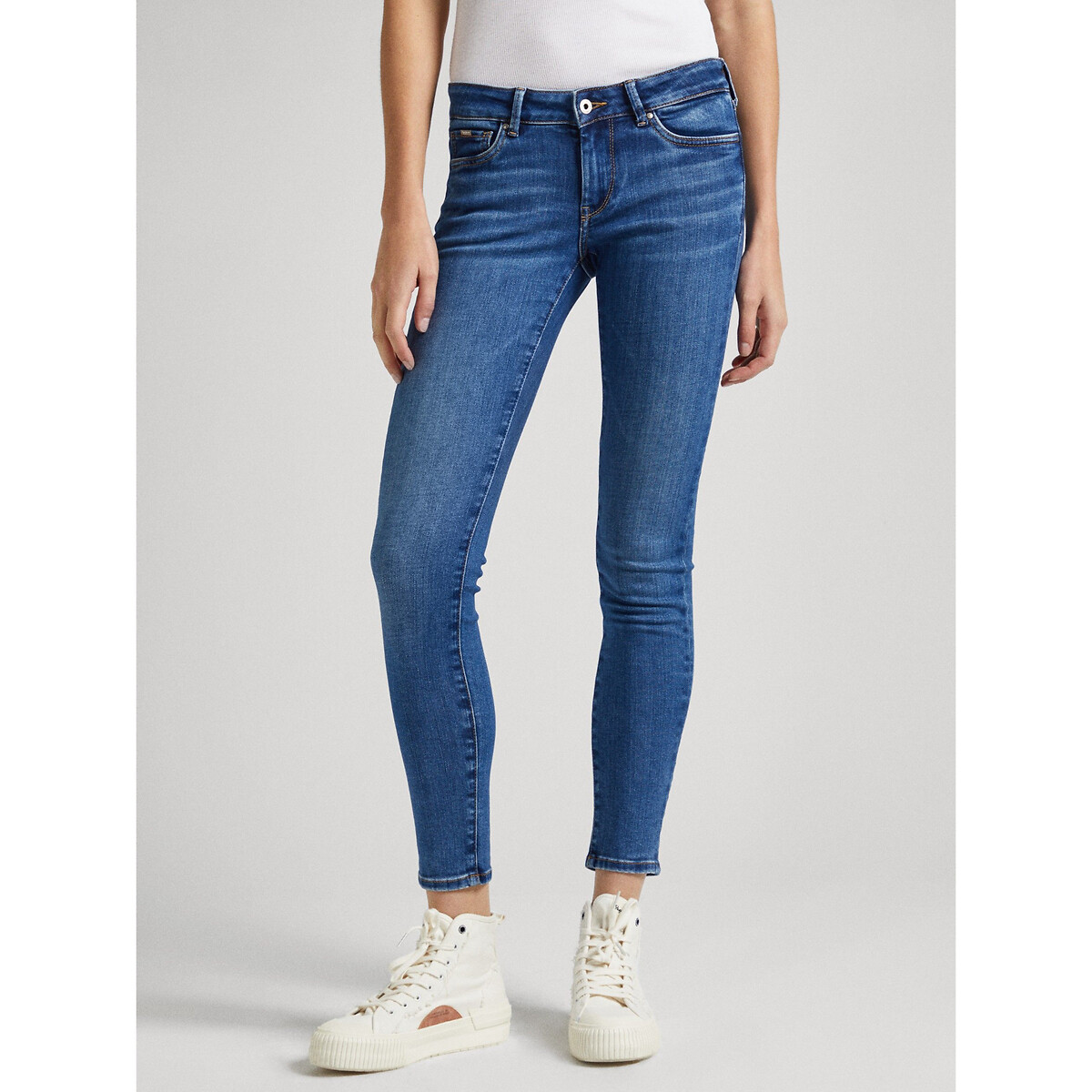 Image of Low Rise Skinny Jeans