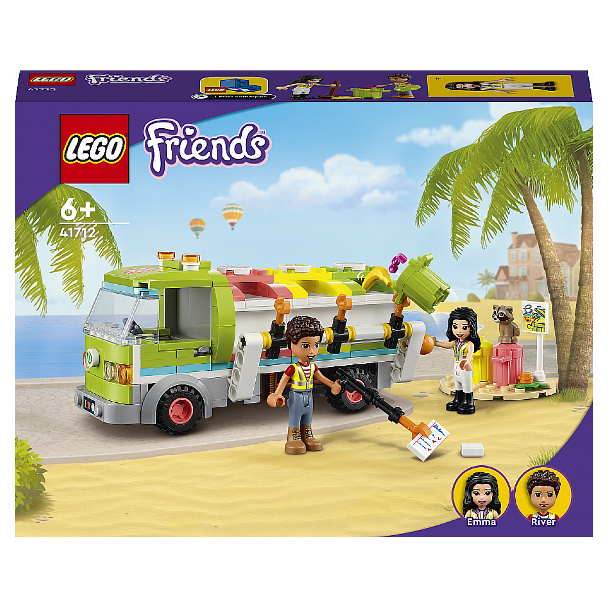 41712 Le camion de recyclage ® Friends, LEGO