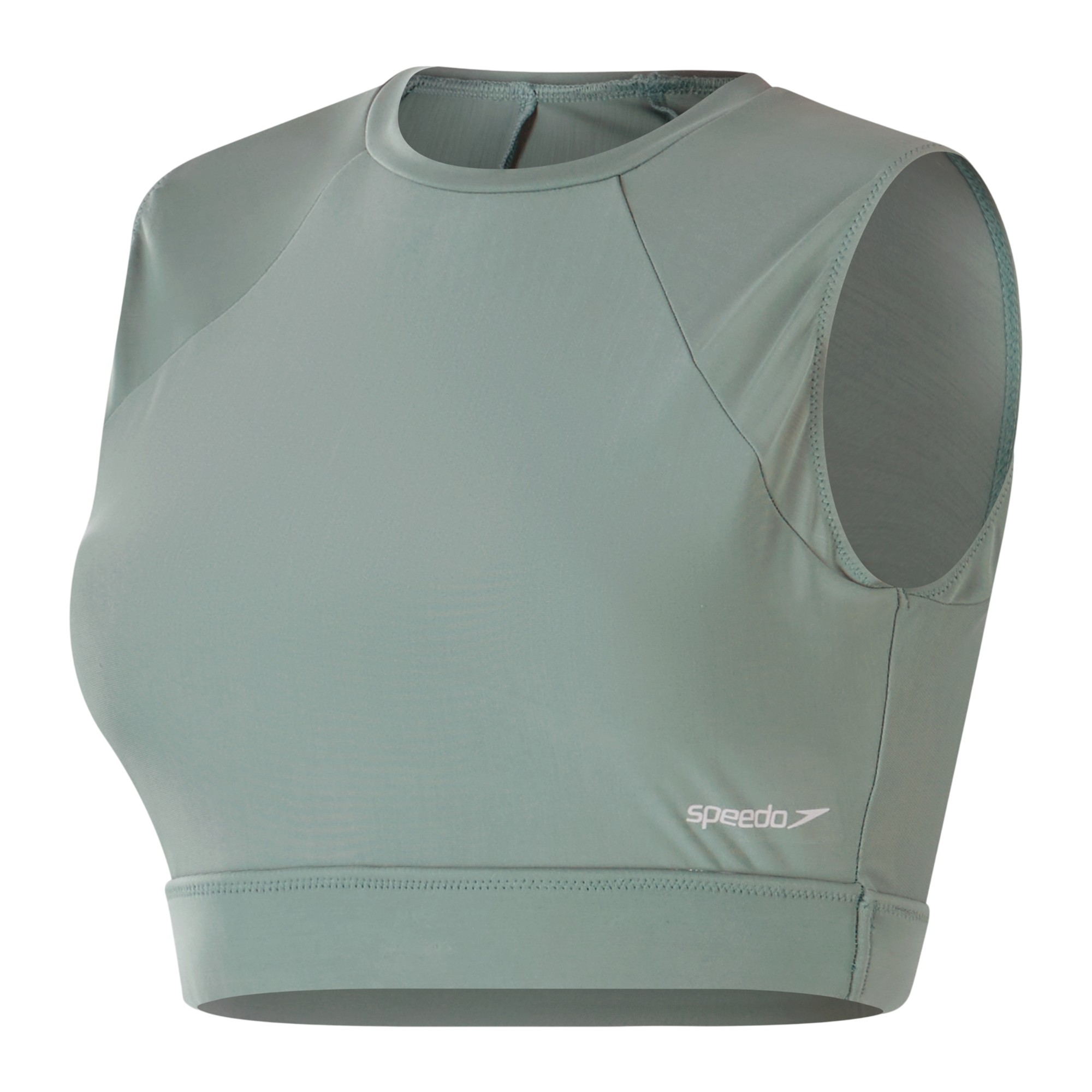 Haut court sans manches motif/style maille contrasté, SPEEDO