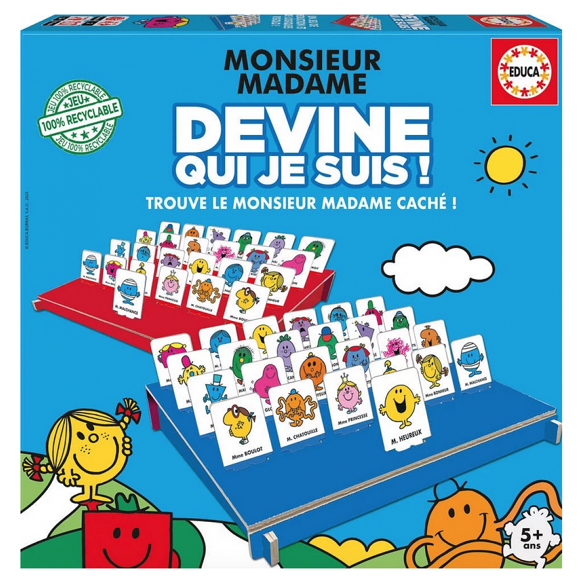 Devine qui je suis Monsieur Madame, EDUCA