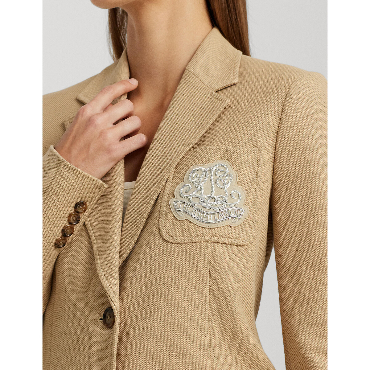 Ralph lauren best sale tan blazer