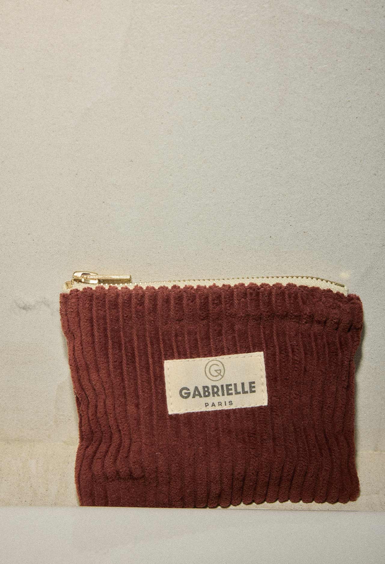 Porte-monnaie en velours, VELOURS, GABRIELLE PARIS
