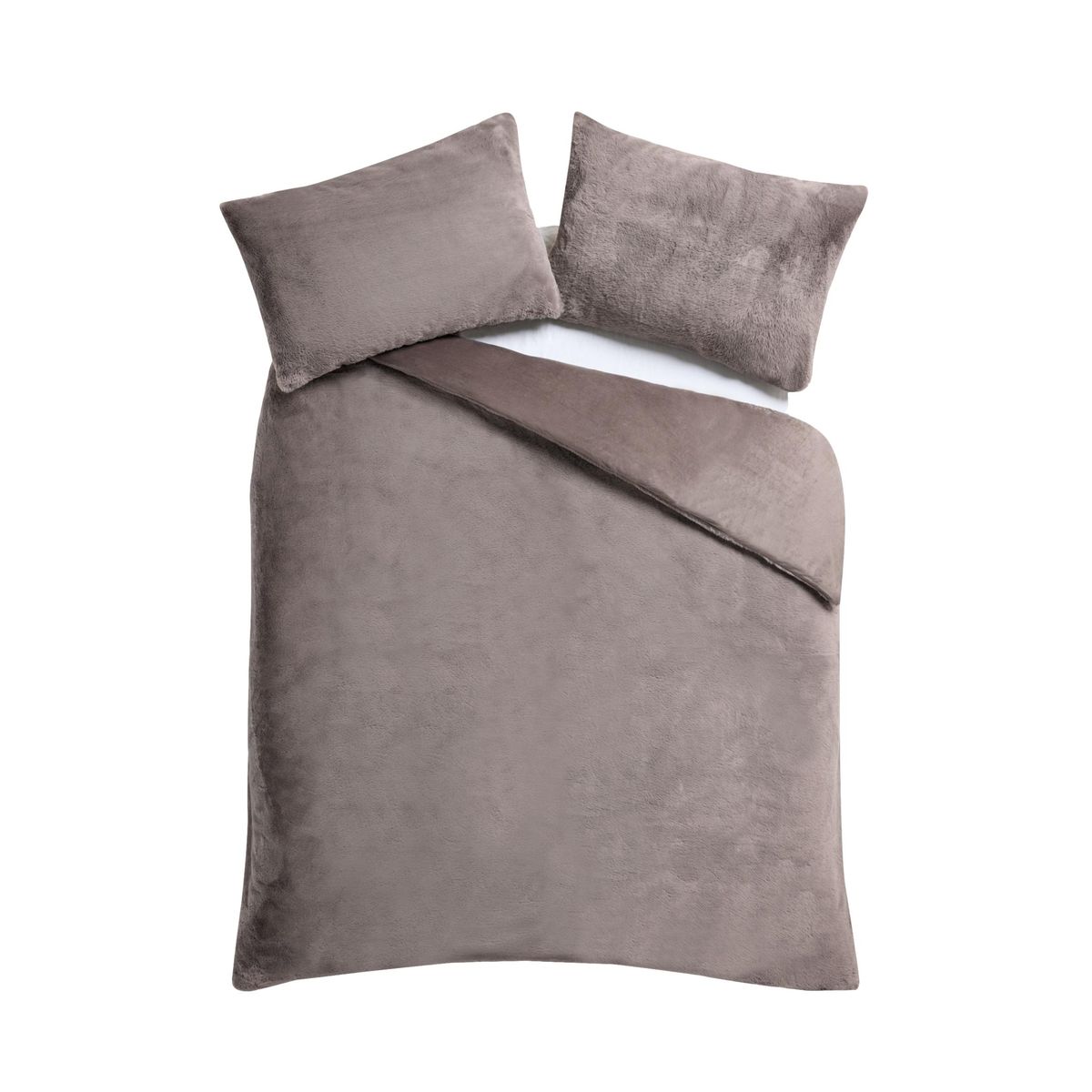 Parure housse de couette imitation fourrure, NEXT