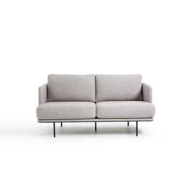 2-Sitzer-Sofa Antoine, Polyester/Leinen meliert, Design by E. Gallina AM.PM