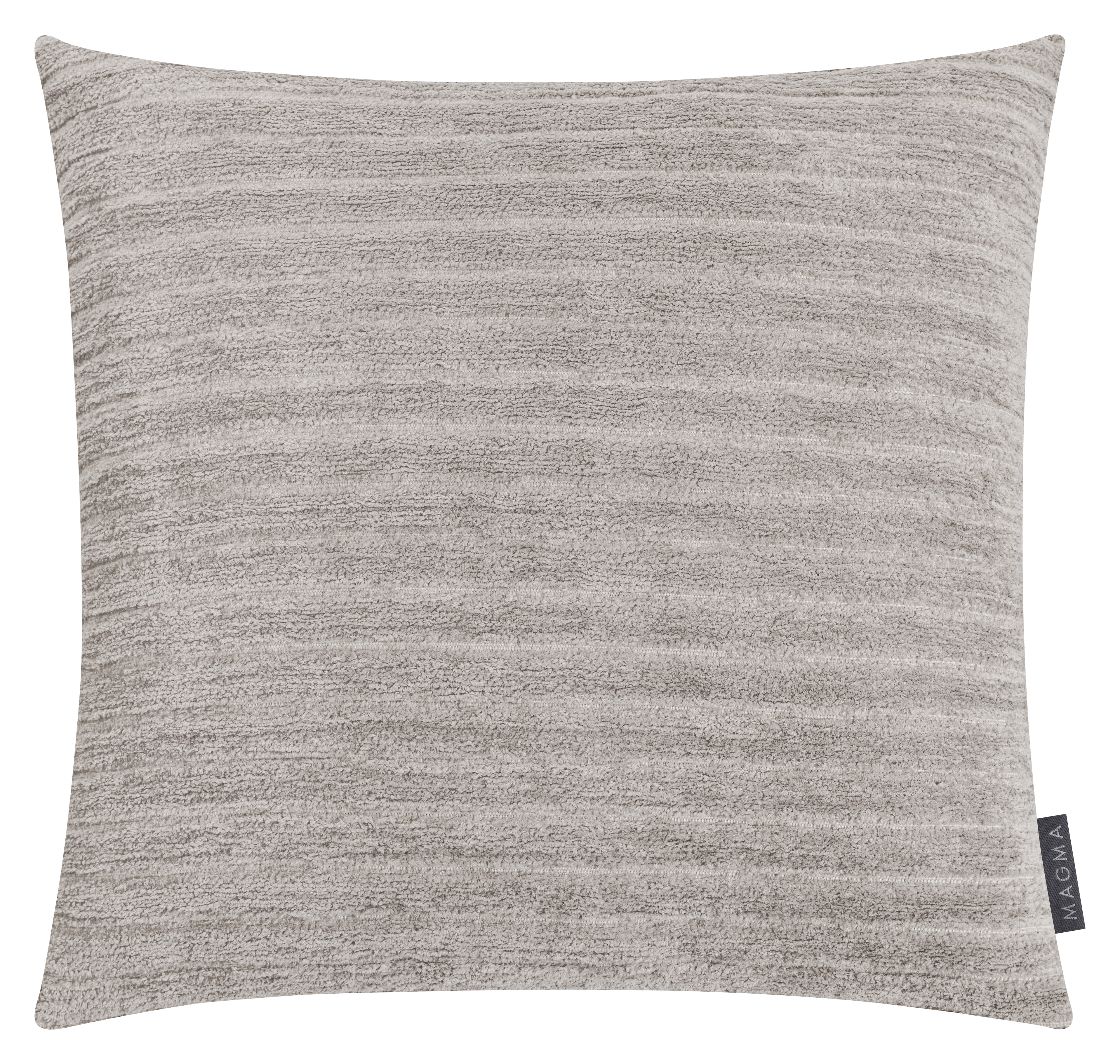 Housse de coussin jacquard velours chenille STRIPY, MAGMA HEIMTEX