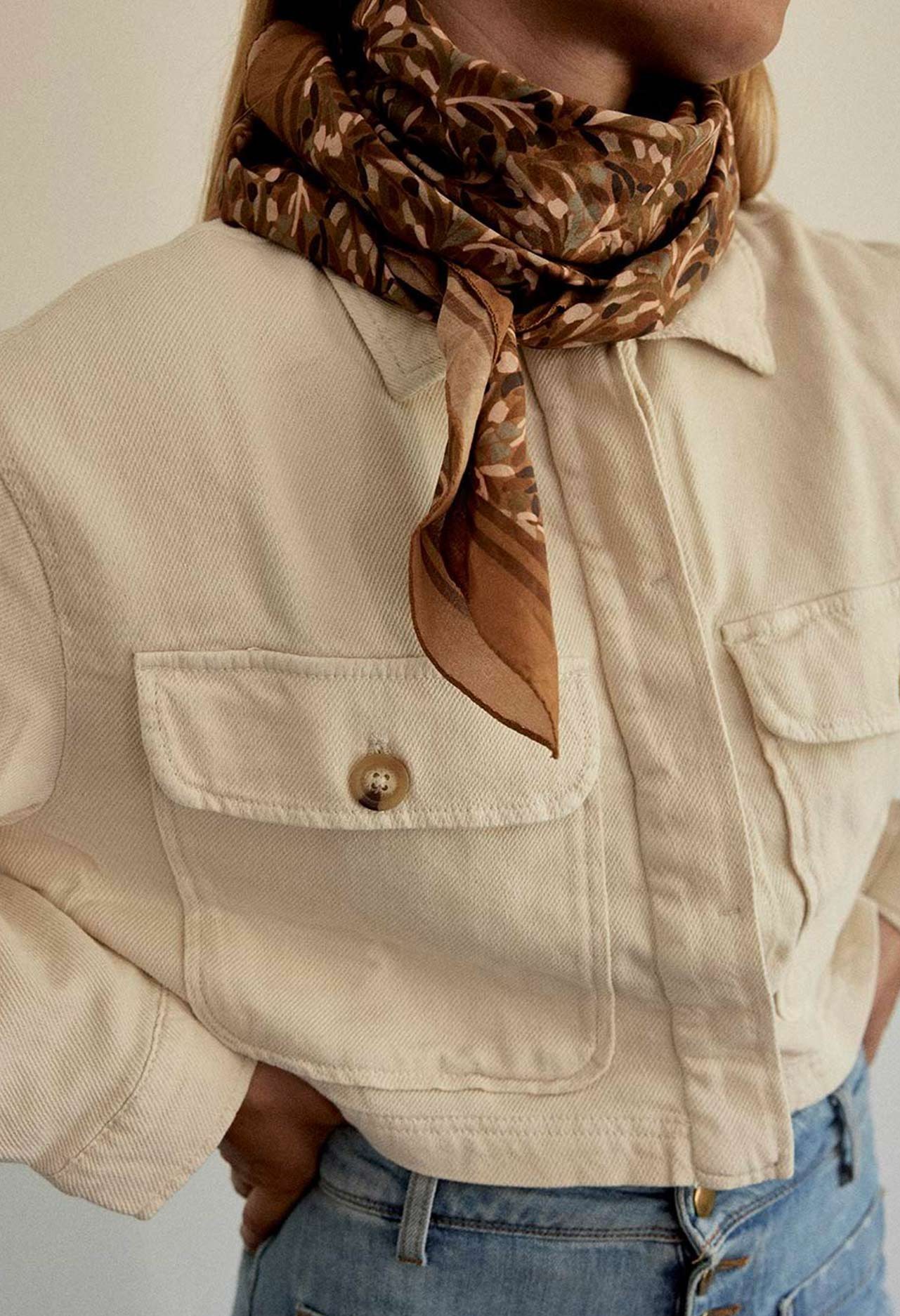 Foulard en coton, SONGE, GABRIELLE PARIS